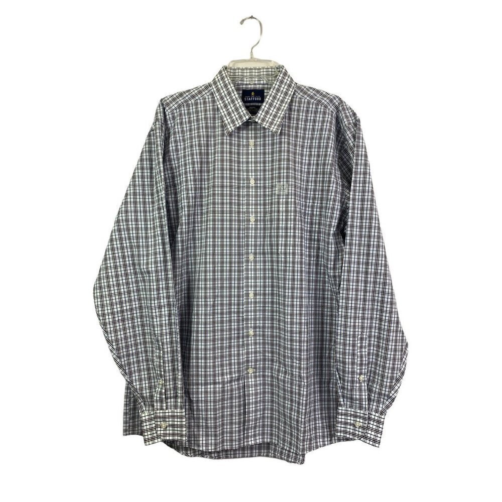 Stafford Men's Buttoned Down Casual Shirt